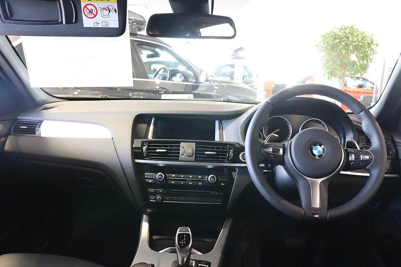 BMW X3 — interior, dashboard and cabin