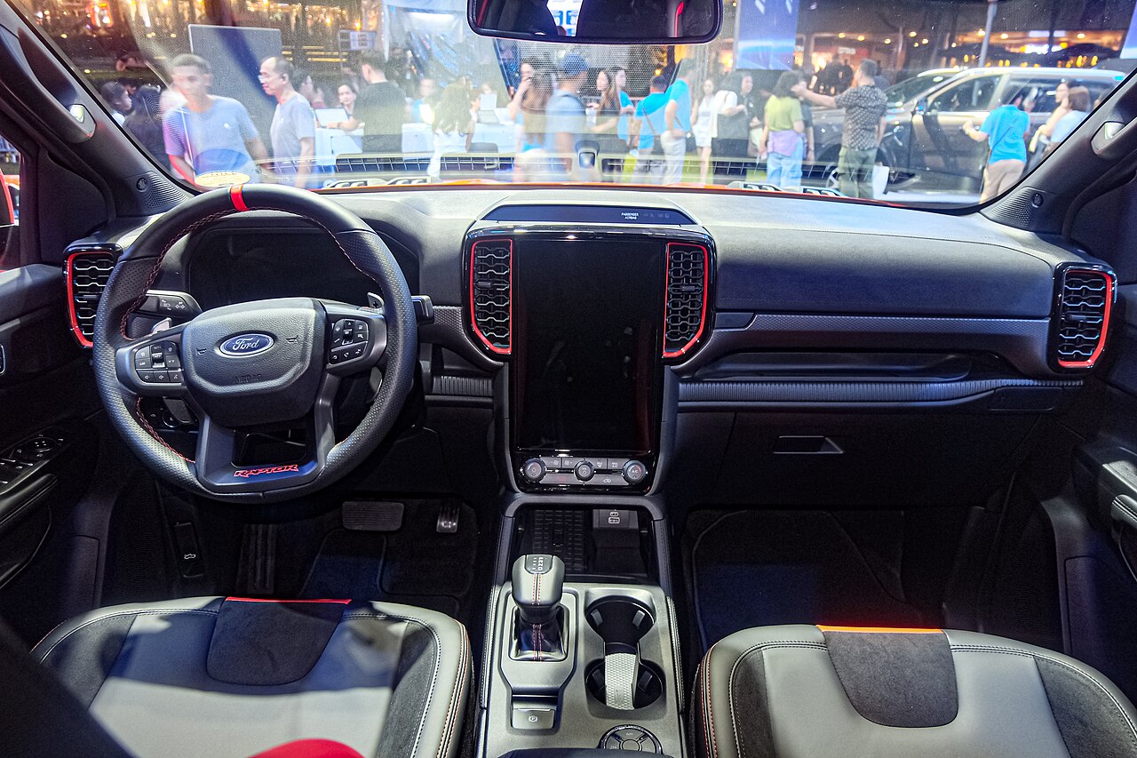 2021 Ford Ranger Wildtrak — interior, dashboard and cabin