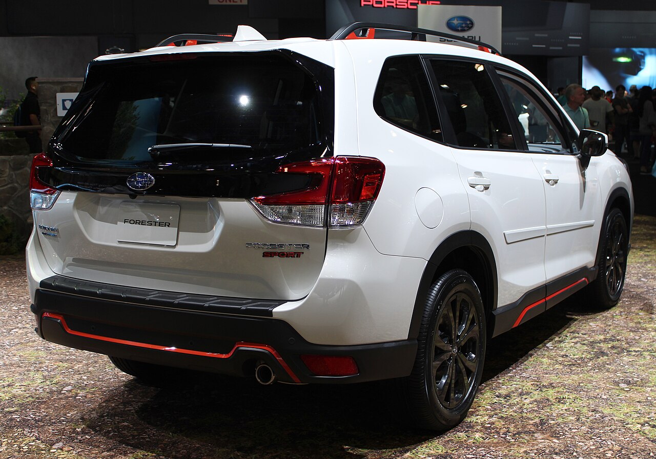 2020 Subaru Forester X-Break — rear three-quarter view