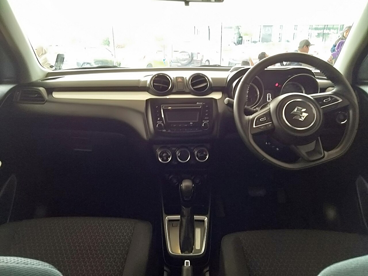 Suzuki Swift — interior, dashboard and cabin