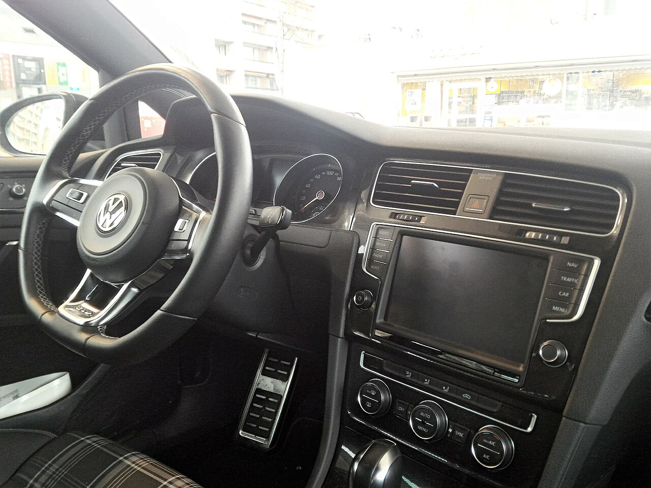 2019 Volkswagen Golf GTI — interior, dashboard and cabin